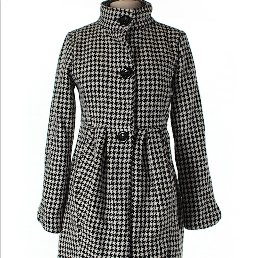 NWT SJP BITTEN Houndstooth jacket coat XS